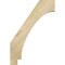 Ekena Millwork 4"W x 18"D x 26"H Imperial Rough Sawn Knee Brace, Douglas Fir BRC04X18X26IMP00RDF - alternate 4